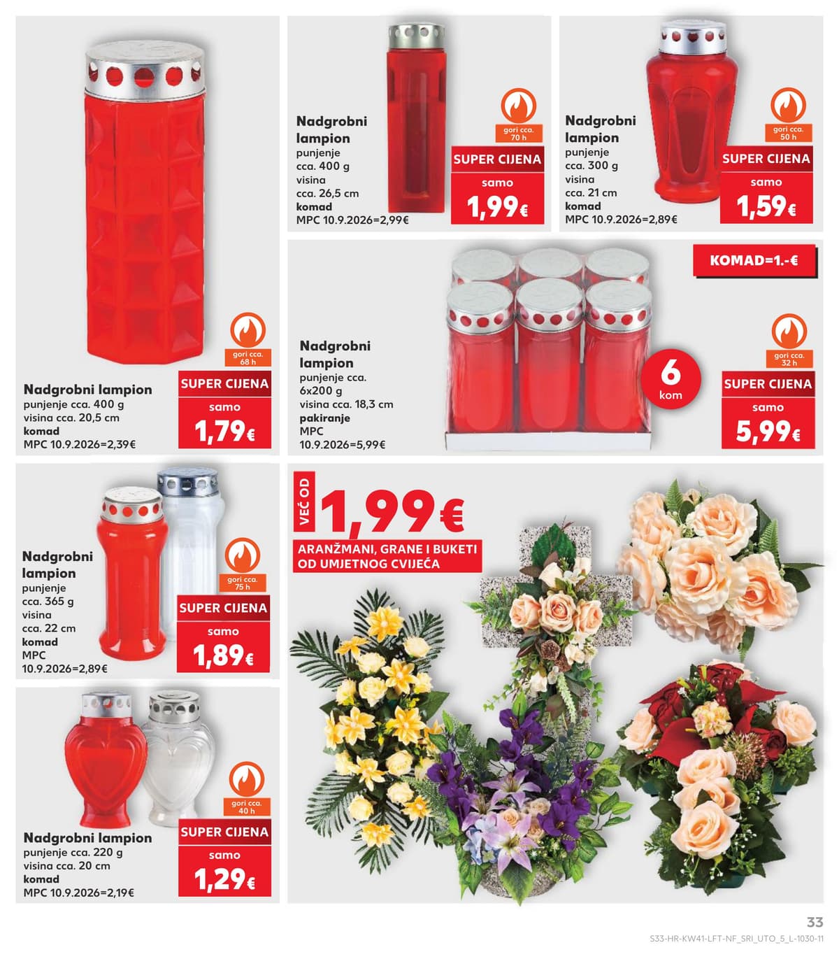Stranica 33. Kaufland kataloga - Tjedna Akcija od 16.10.2026.