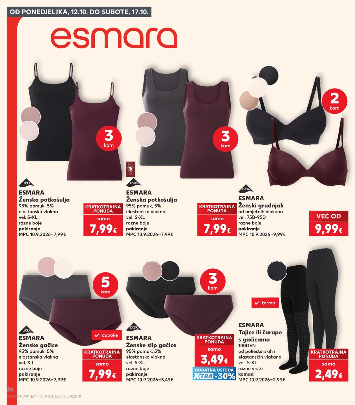 Stranica 36. Kaufland kataloga - Tjedna Akcija od 16.10.2026.