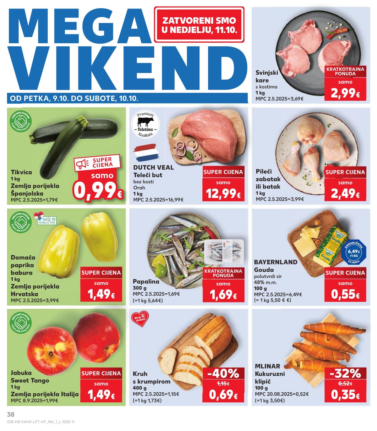 Stranica 38. Kaufland kataloga - Tjedna Akcija od 16.10.2026.