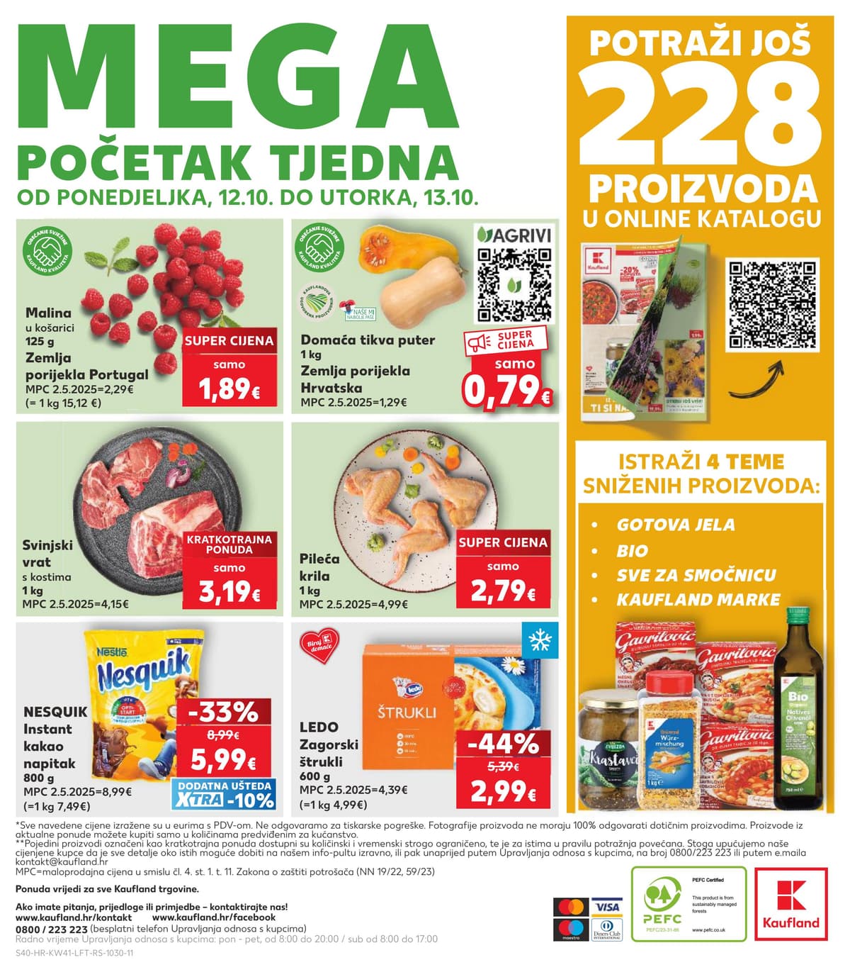 Stranica 40. Kaufland kataloga - Tjedna Akcija od 16.10.2026.
