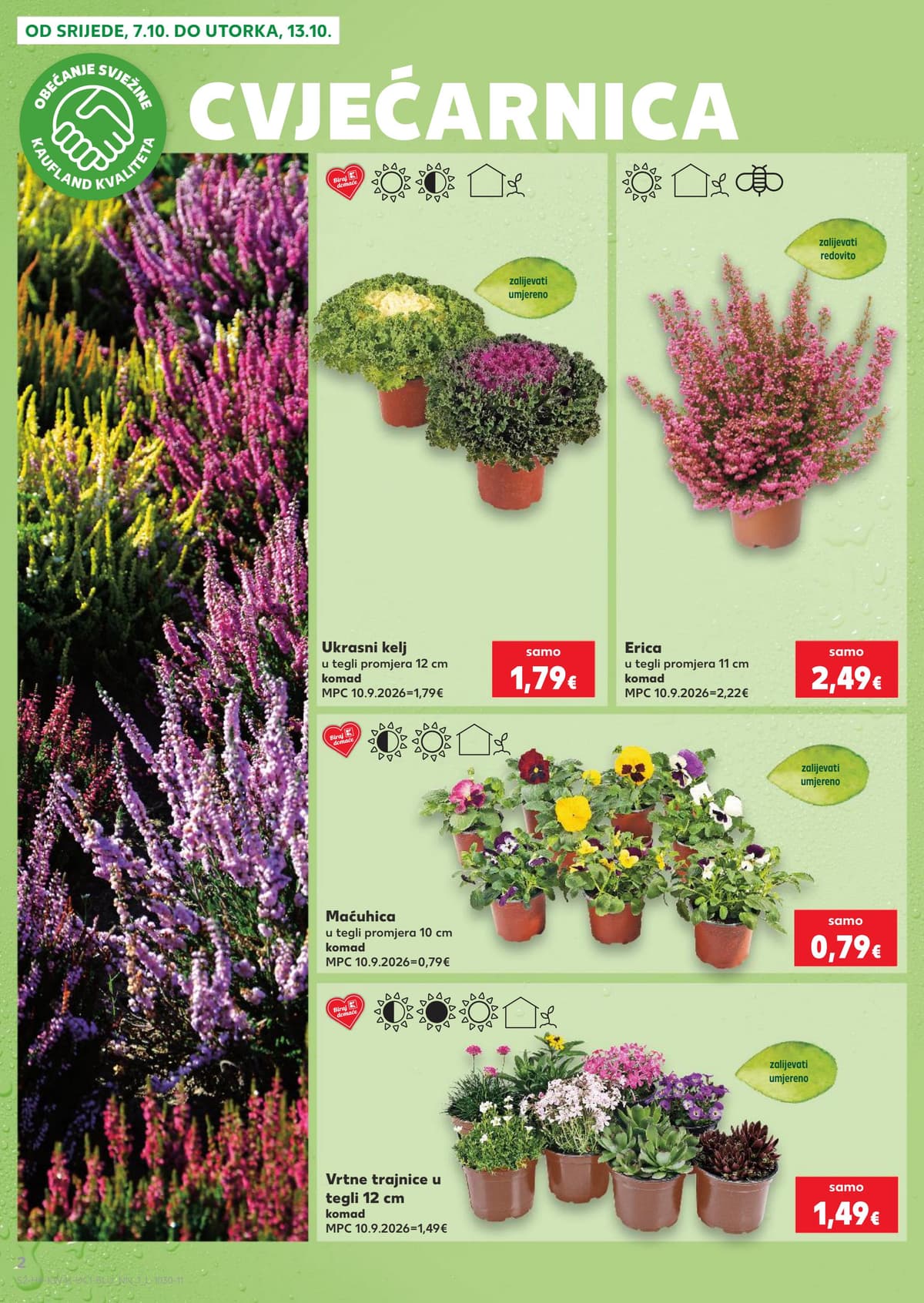 Stranica 2. Kaufland kataloga - Gotova jela, bio i sve za smočnicu od 16.10.2026.