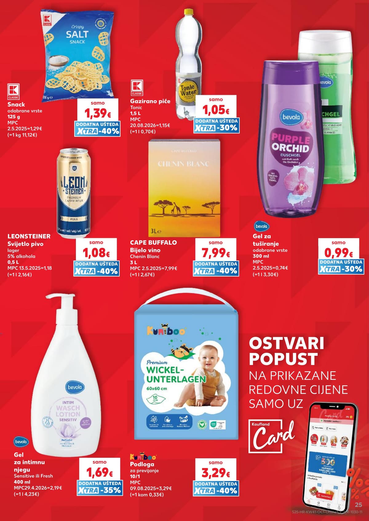 Stranica 25. Kaufland kataloga - Gotova jela, bio i sve za smočnicu od 16.10.2026.