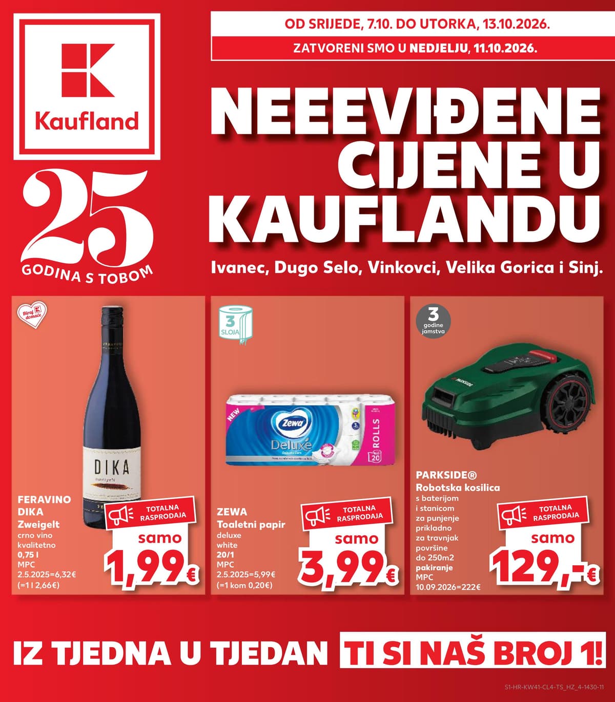 kaufland katalog od 07.10.2026. - Neviđene cijene