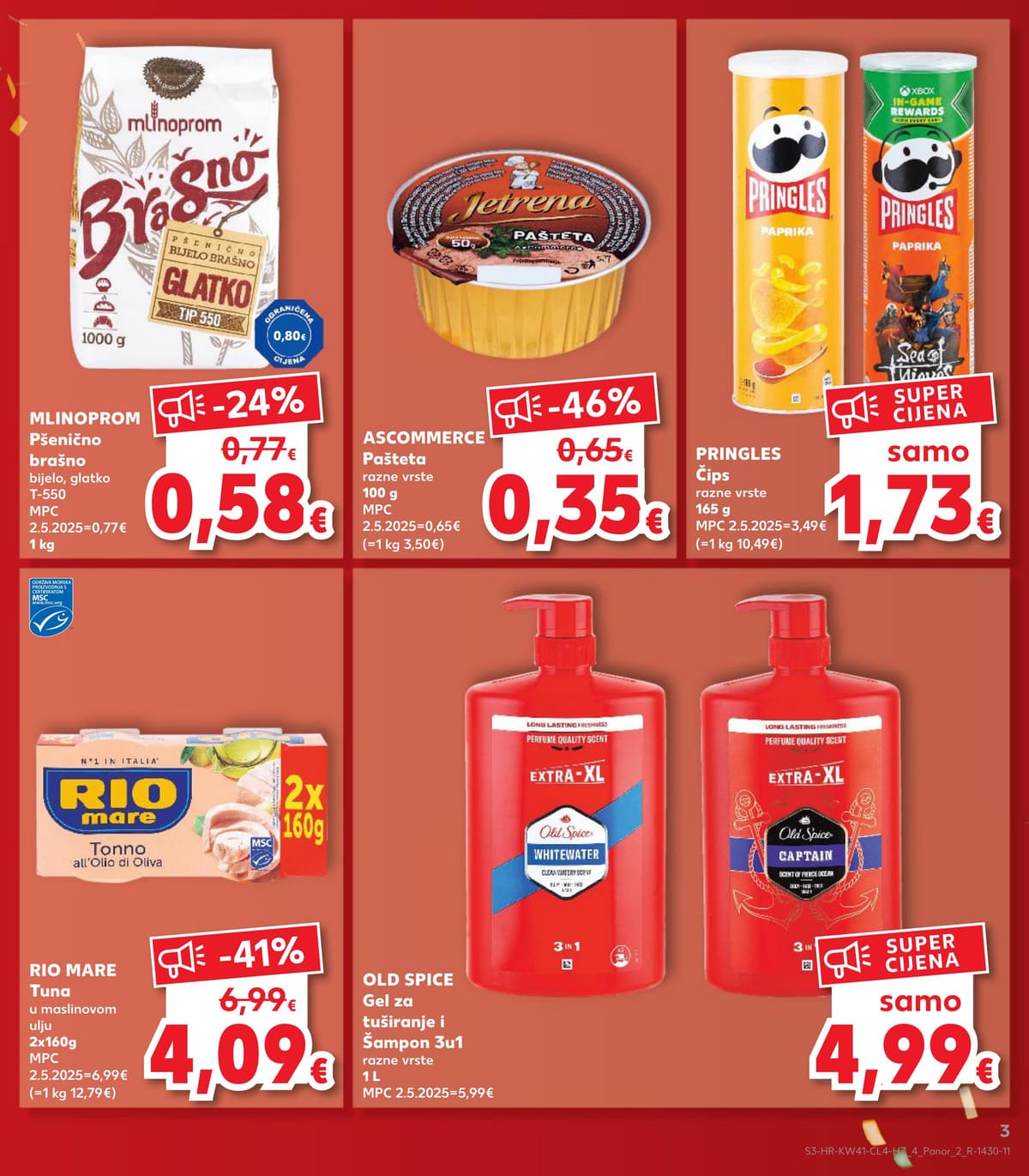 Stranica 3. Kaufland kataloga - Neviđene cijene od 13.10.2026.