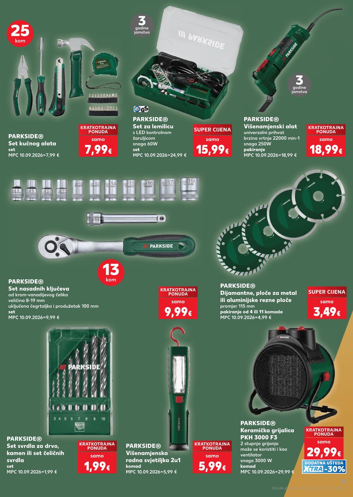 Stranica 15. Kaufland kataloga - Neprehrambeni Proizvodi od 16.10.2026.