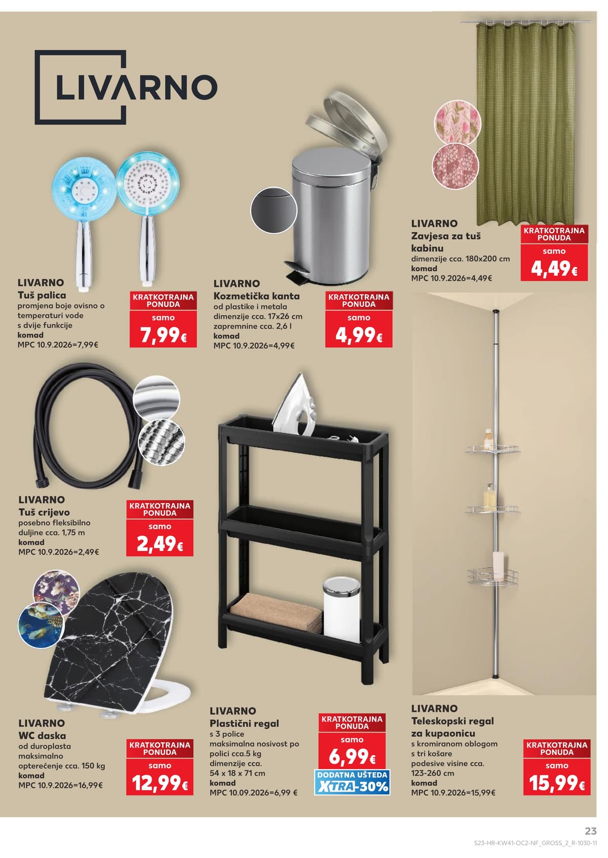 Stranica 23. Kaufland kataloga - Neprehrambeni Proizvodi od 16.10.2026.