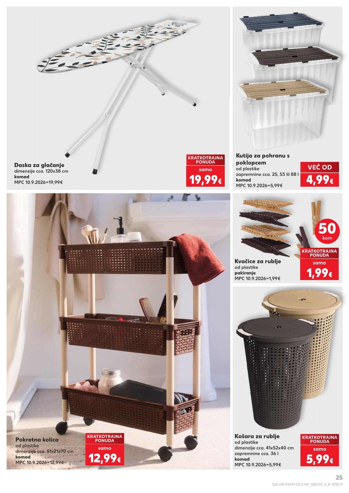 Stranica 25. Kaufland kataloga - Neprehrambeni Proizvodi od 16.10.2026.