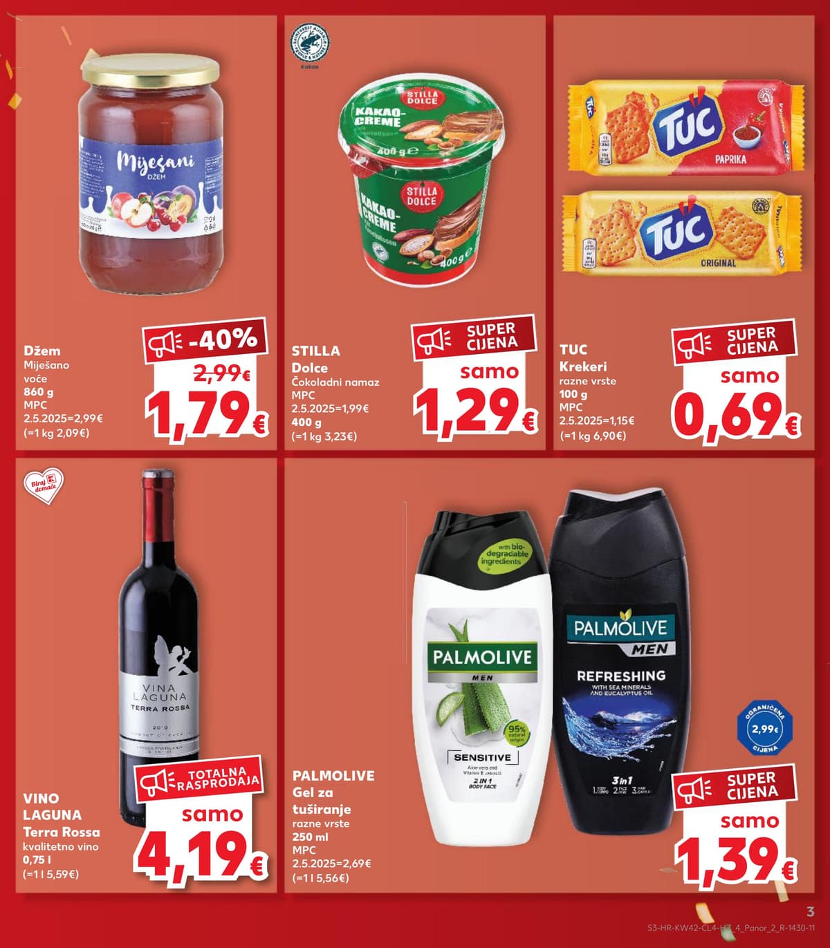 Stranica 3. Kaufland kataloga - Neviđene cijene