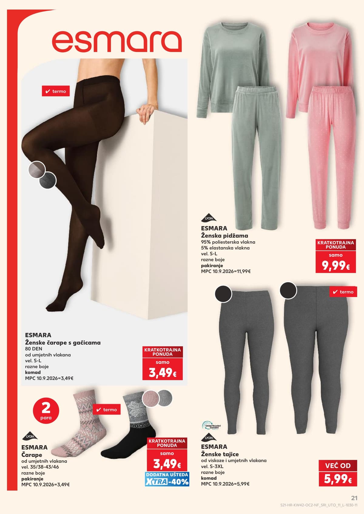 Stranica 21. Kaufland kataloga - Neprehrambeni Proizvodi od 16.10.2026.