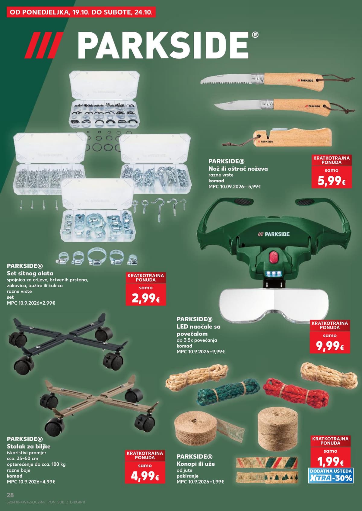 Stranica 28. Kaufland kataloga - Neprehrambeni Proizvodi