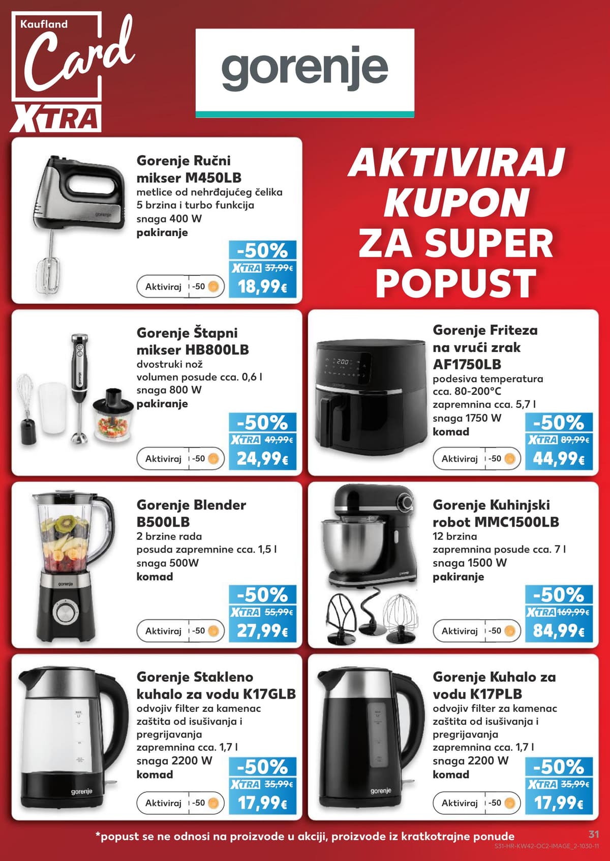 Stranica 31. Kaufland kataloga - Neprehrambeni Proizvodi