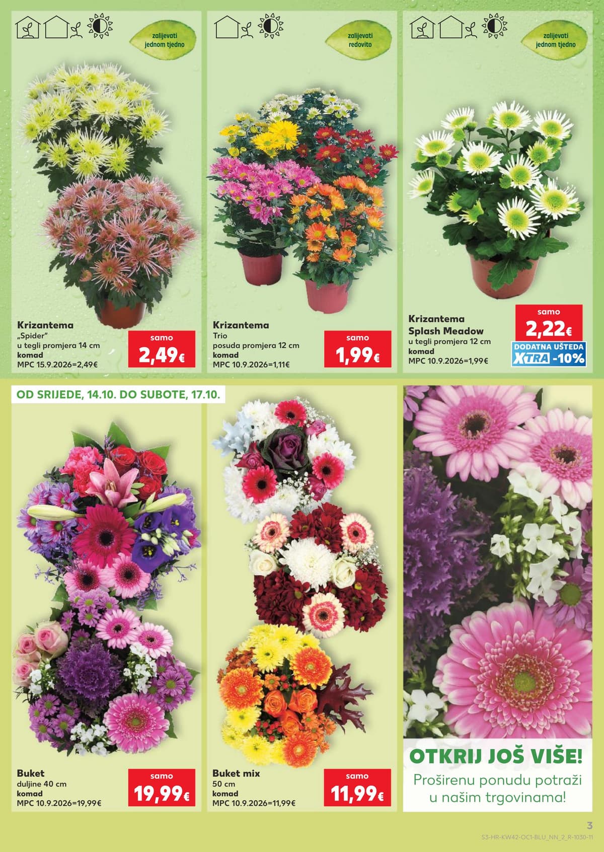 Stranica 3. Kaufland kataloga - Dani kruha, sirevi... od 16.10.2026.