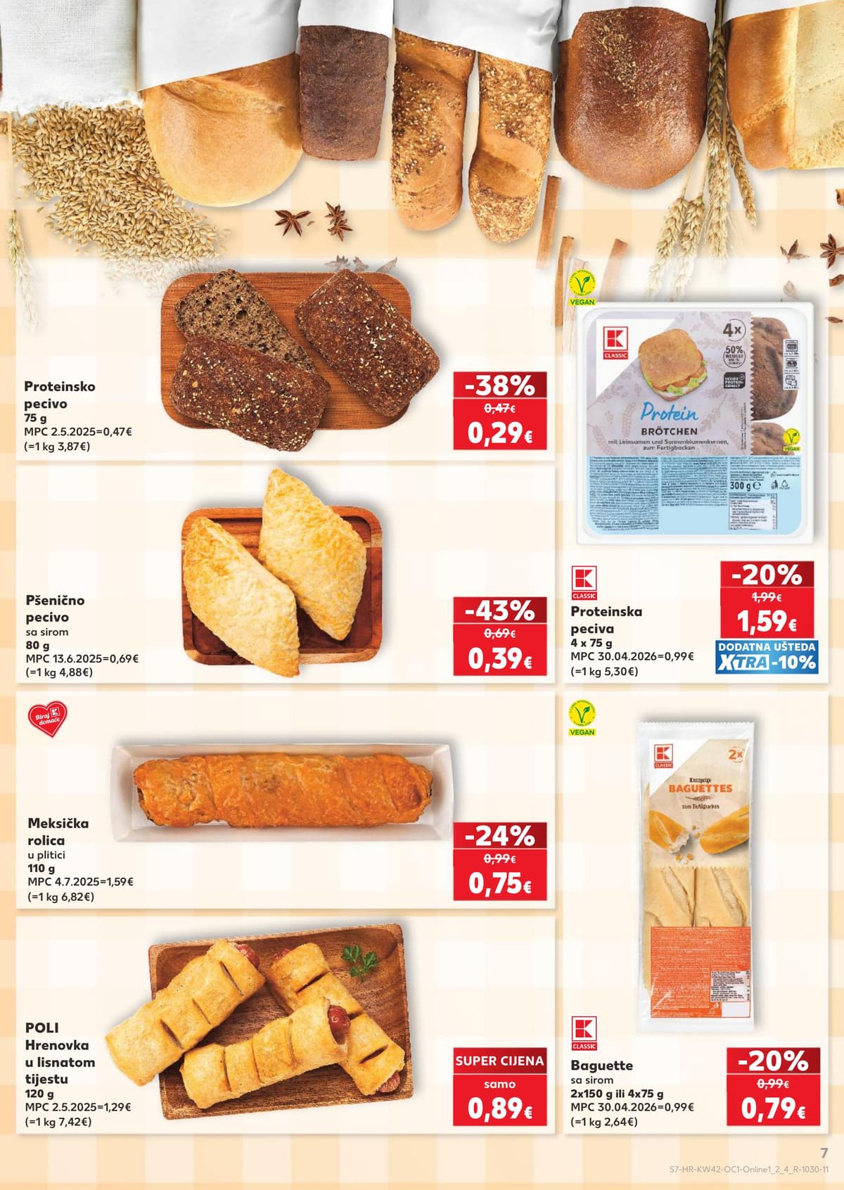 Stranica 7. Kaufland kataloga - Dani kruha, sirevi...
