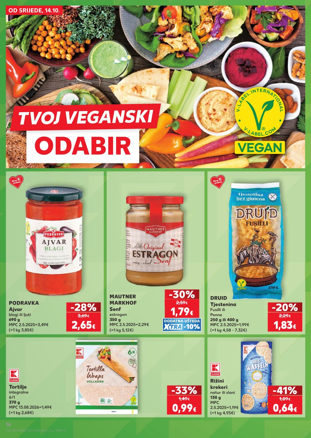 Stranica 16. Kaufland kataloga - Dani kruha, sirevi... od 16.10.2026.