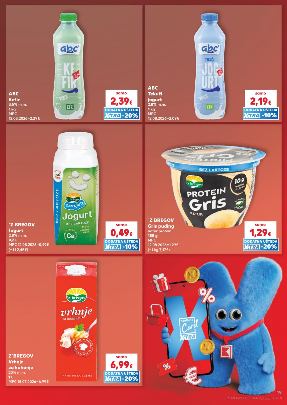 Stranica 19. Kaufland kataloga - Dani kruha, sirevi...