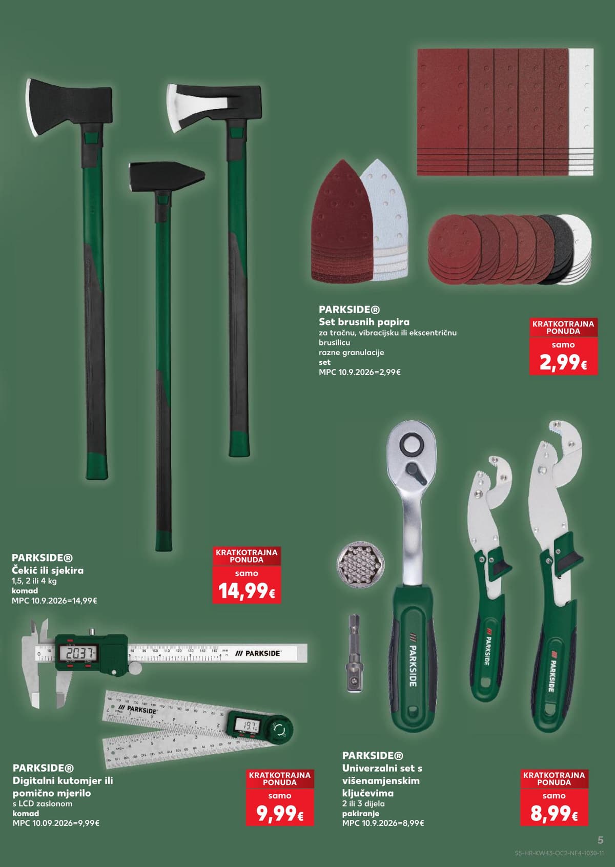 Stranica 5. Kaufland kataloga - Neprehrambeni Proizvodi od 17.10.2026.