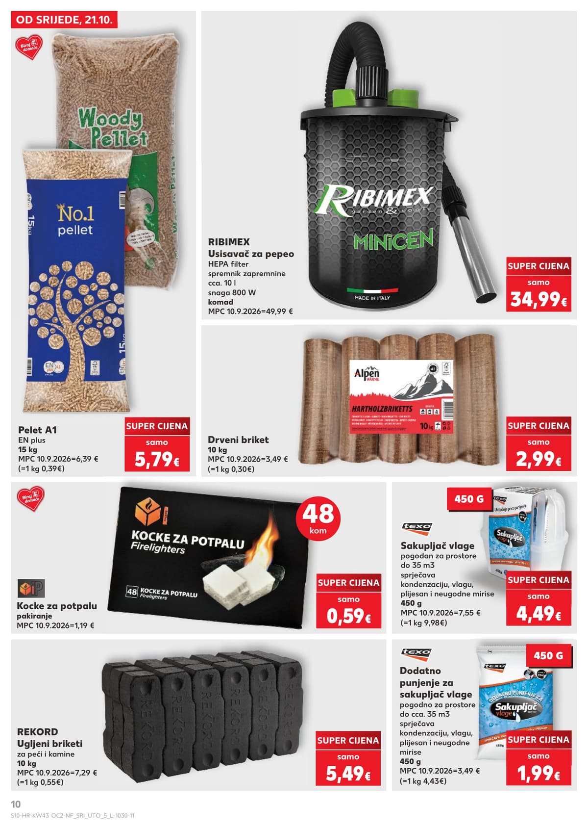 Stranica 10. Kaufland kataloga - Neprehrambeni Proizvodi od 17.10.2026.