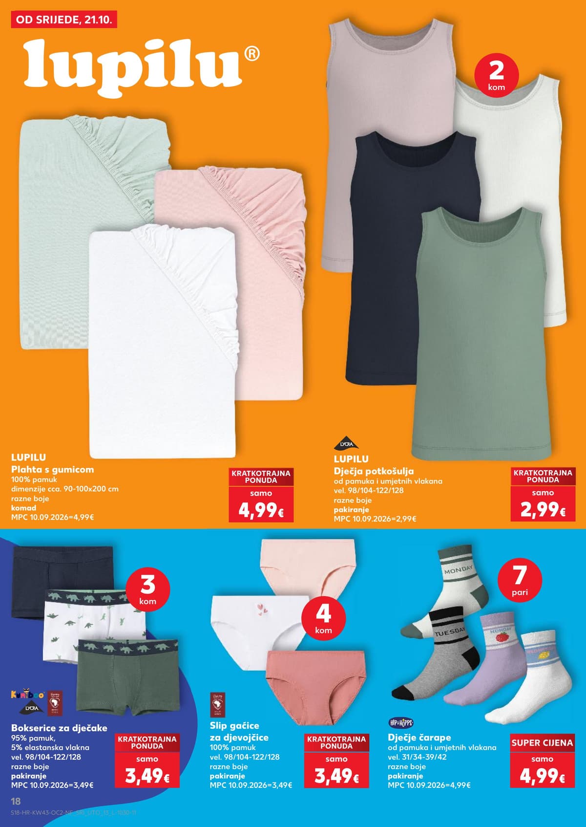 Stranica 18. Kaufland kataloga - Neprehrambeni Proizvodi od 17.10.2026.