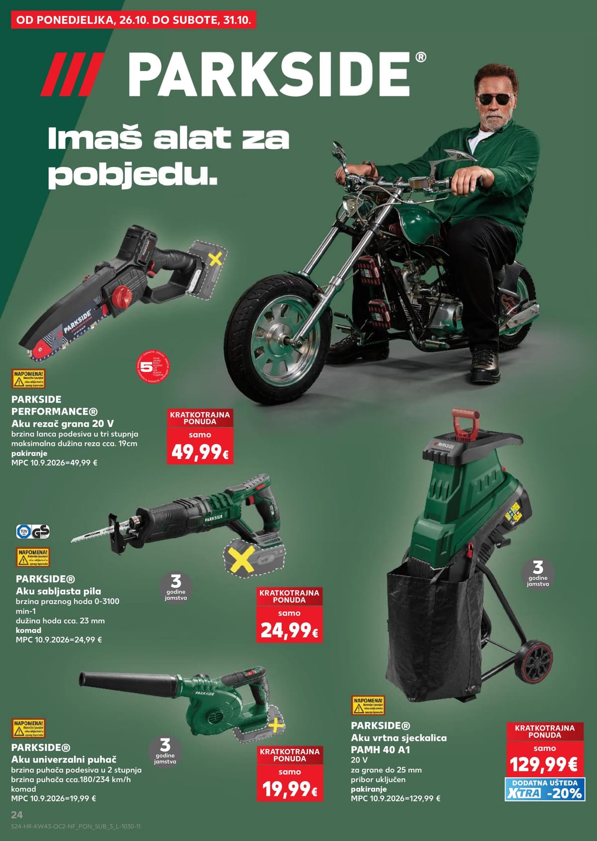 Stranica 24. Kaufland kataloga - Neprehrambeni Proizvodi od 17.10.2026.