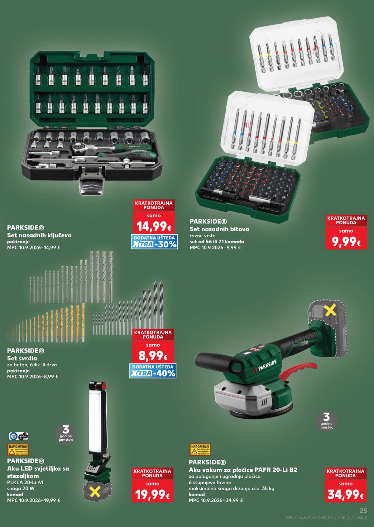 Stranica 25. Kaufland kataloga - Neprehrambeni Proizvodi od 17.10.2026.