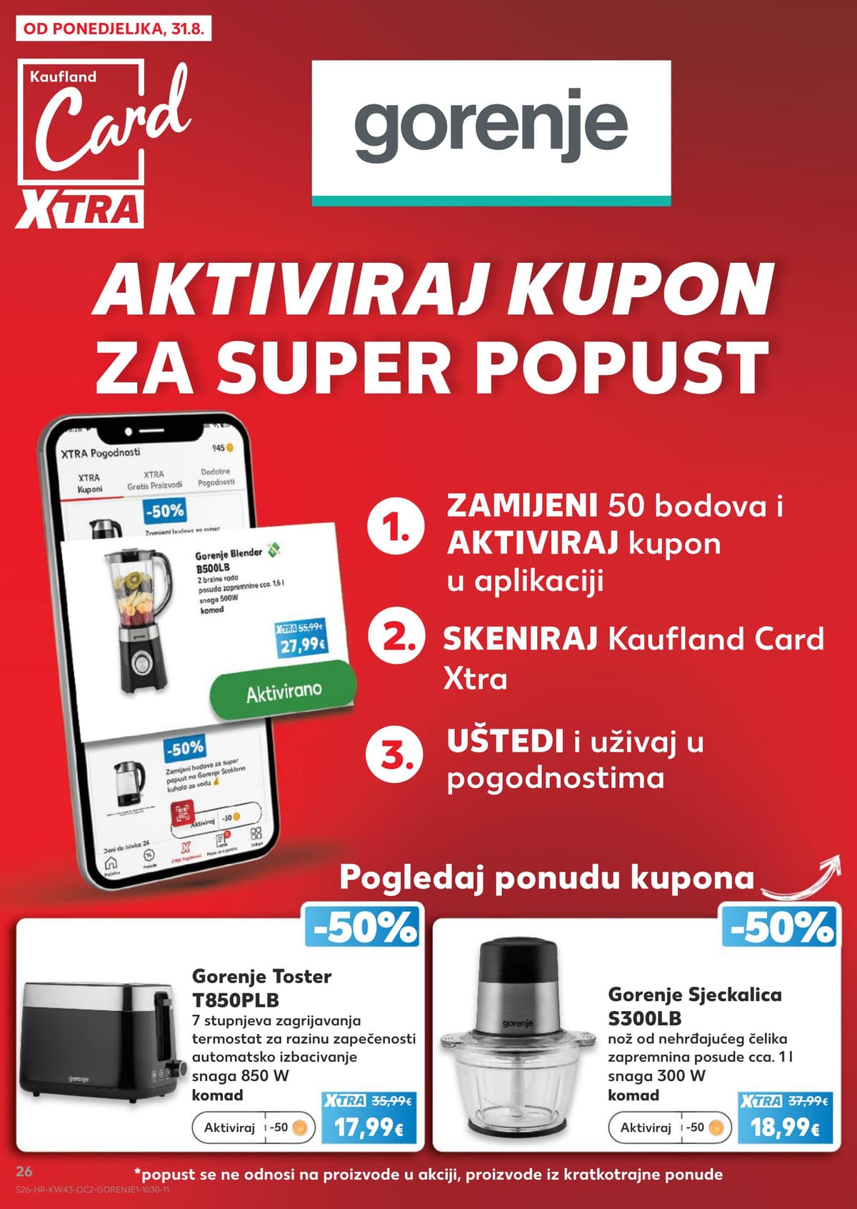Stranica 26. Kaufland kataloga - Neprehrambeni Proizvodi od 17.10.2026.