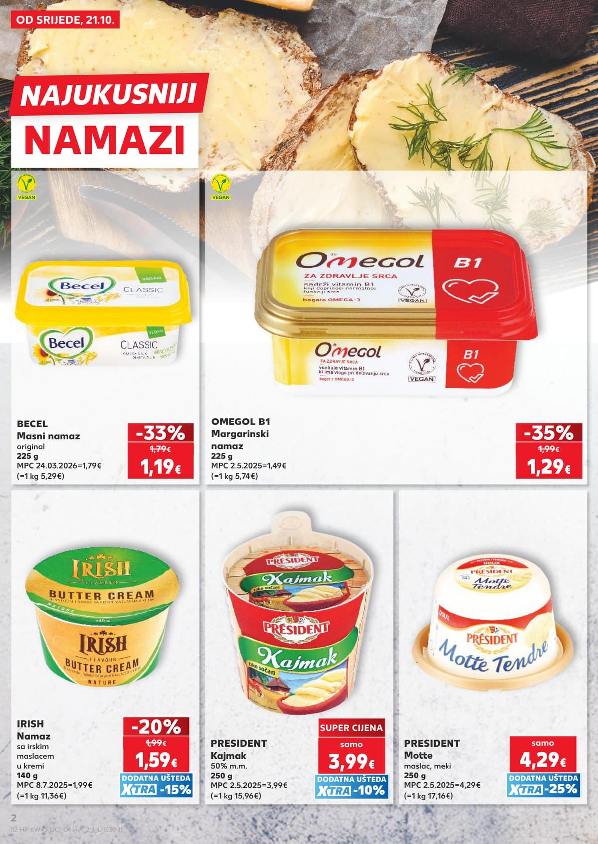 Stranica 2. Kaufland kataloga - Namazi, najbolje od tikve i slatkiši