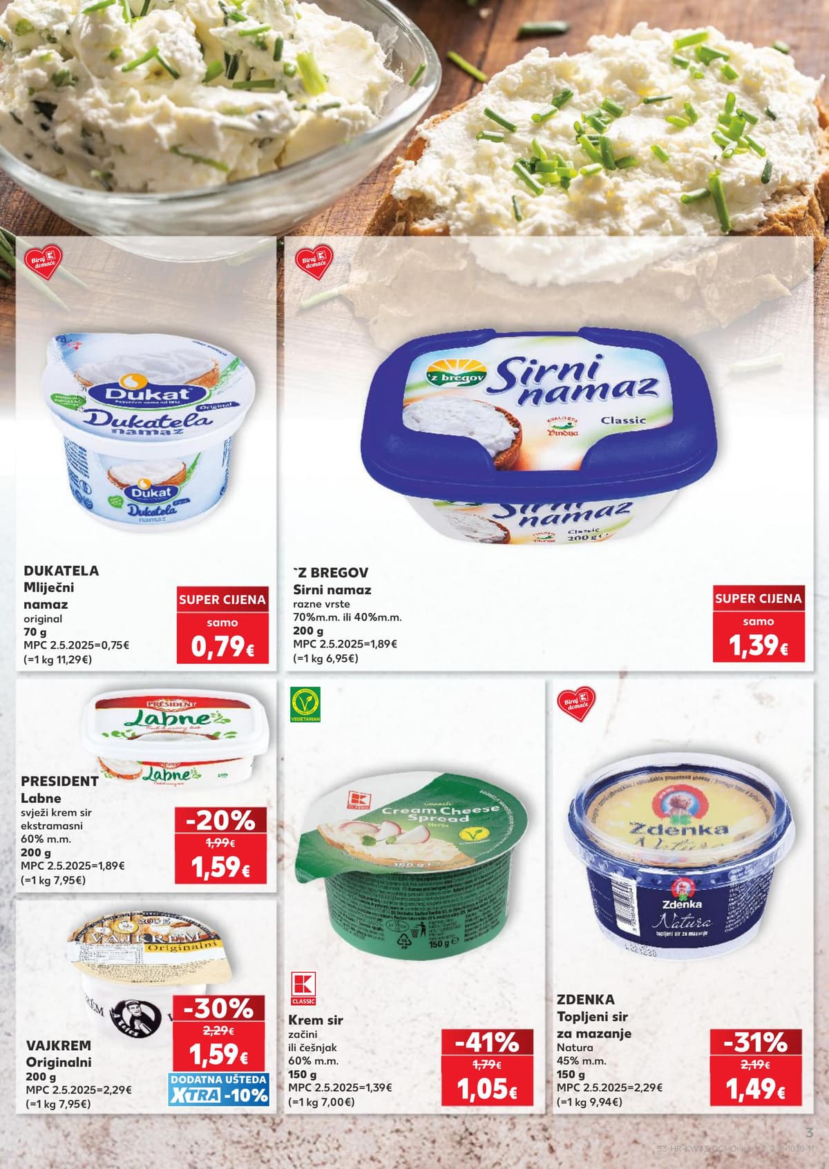 Stranica 3. Kaufland kataloga - Namazi, najbolje od tikve i slatkiši