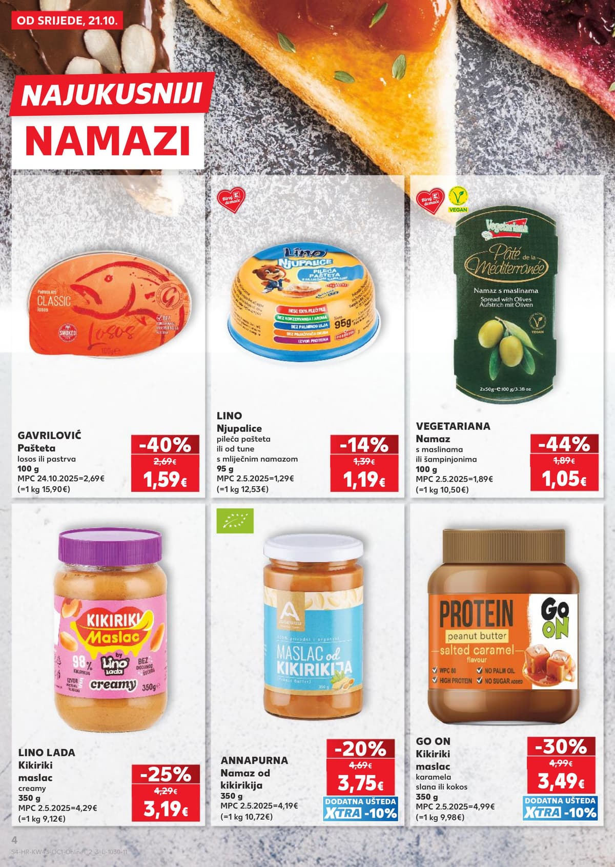 Stranica 4. Kaufland kataloga - Namazi, najbolje od tikve i slatkiši