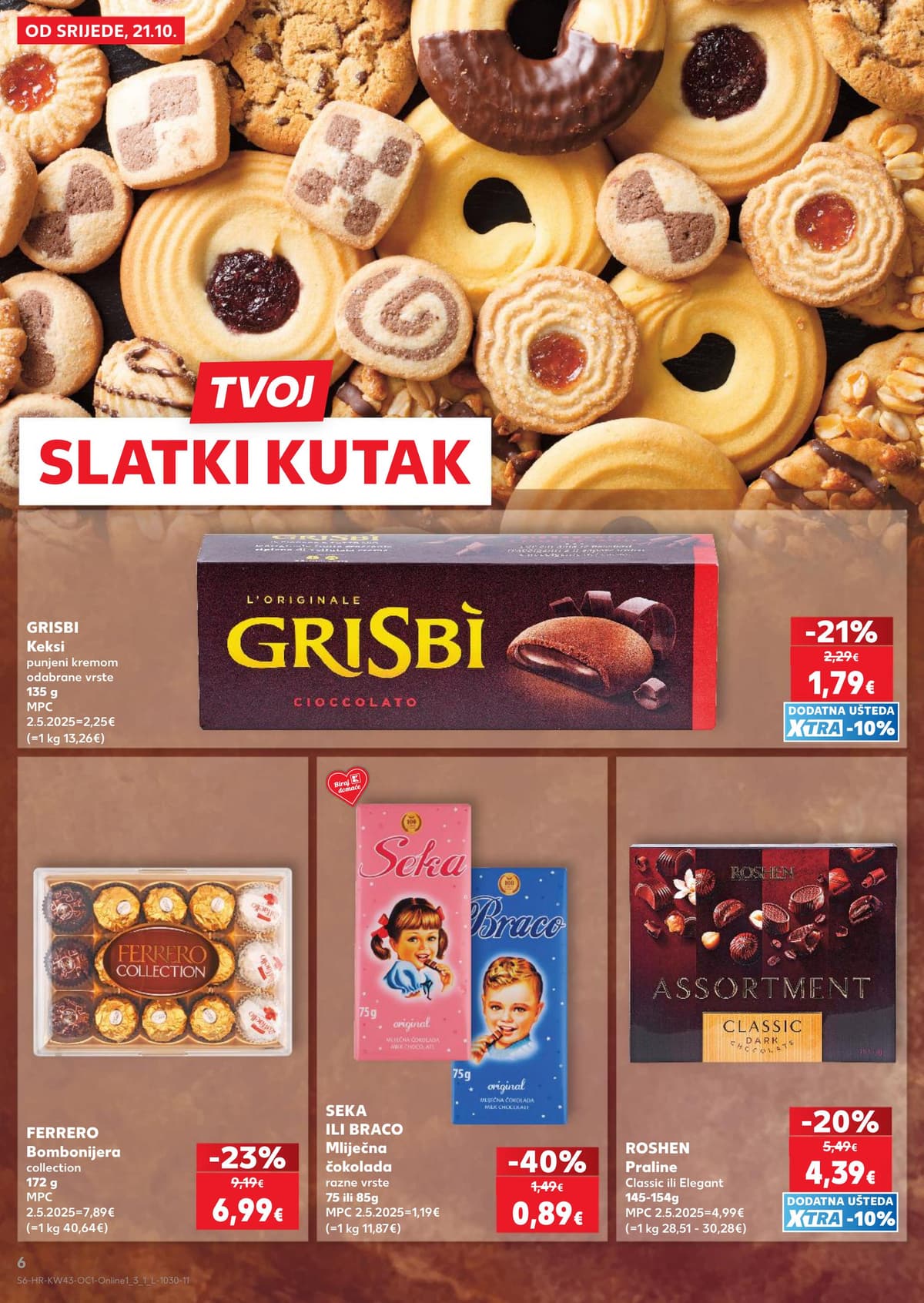 Stranica 6. Kaufland kataloga - Namazi, najbolje od tikve i slatkiši