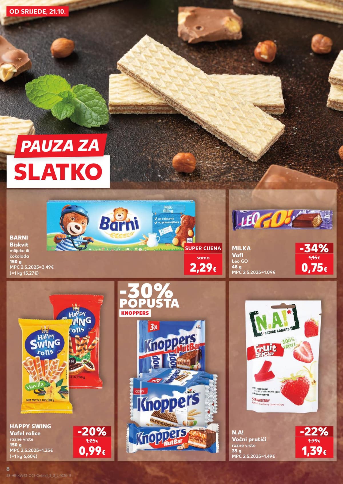 Stranica 8. Kaufland kataloga - Namazi, najbolje od tikve i slatkiši