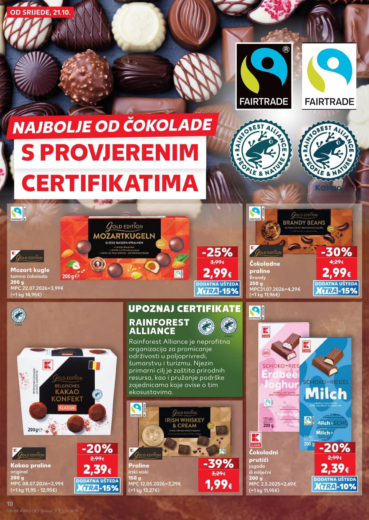 Stranica 10. Kaufland kataloga - Namazi, najbolje od tikve i slatkiši