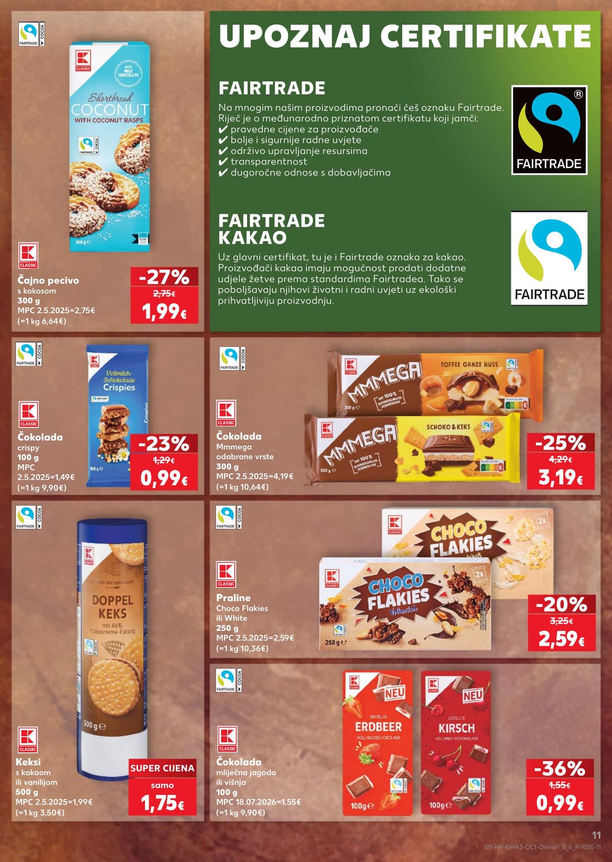 Stranica 11. Kaufland kataloga - Namazi, najbolje od tikve i slatkiši