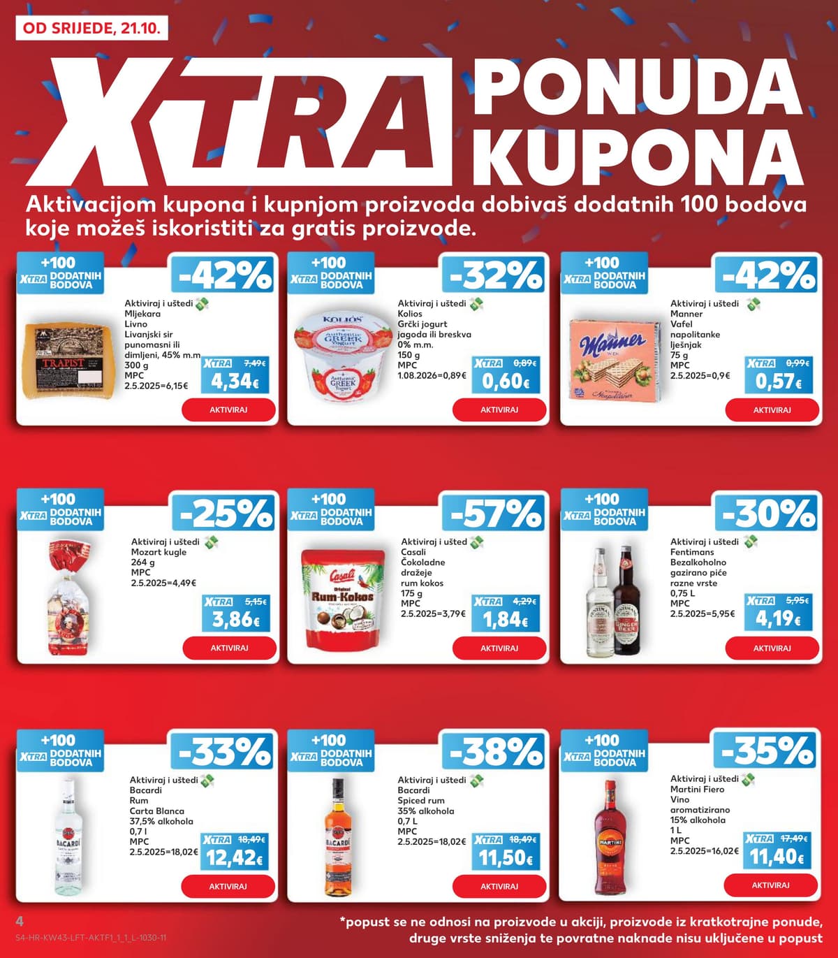 Stranica 4. Kaufland kataloga - Tjedna Akcija od 17.10.2026.