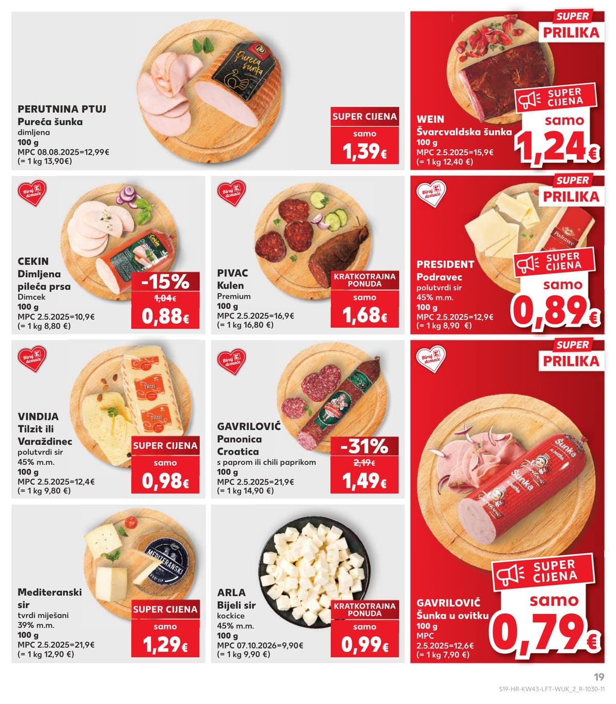 Stranica 19. Kaufland kataloga - Tjedna Akcija od 17.10.2026.