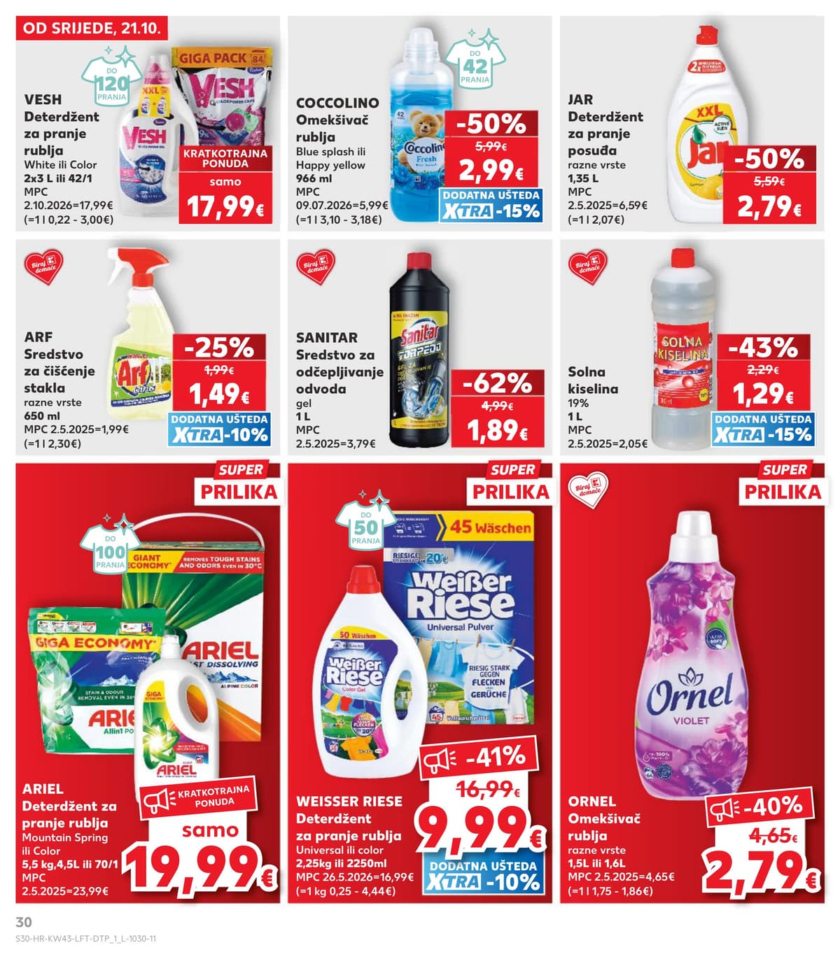 Stranica 30. Kaufland kataloga - Tjedna Akcija