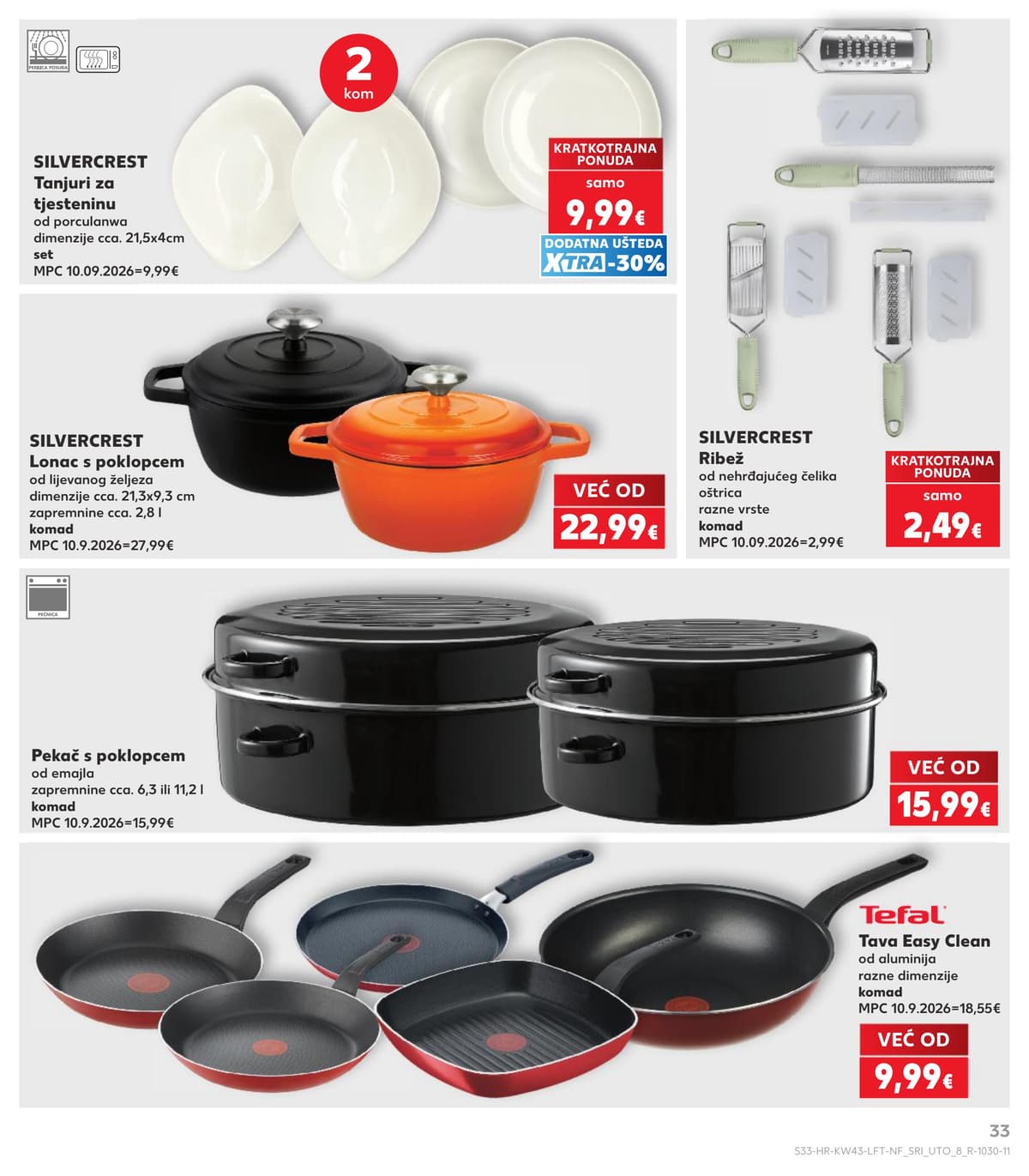 Stranica 33. Kaufland kataloga - Tjedna Akcija od 17.10.2026.