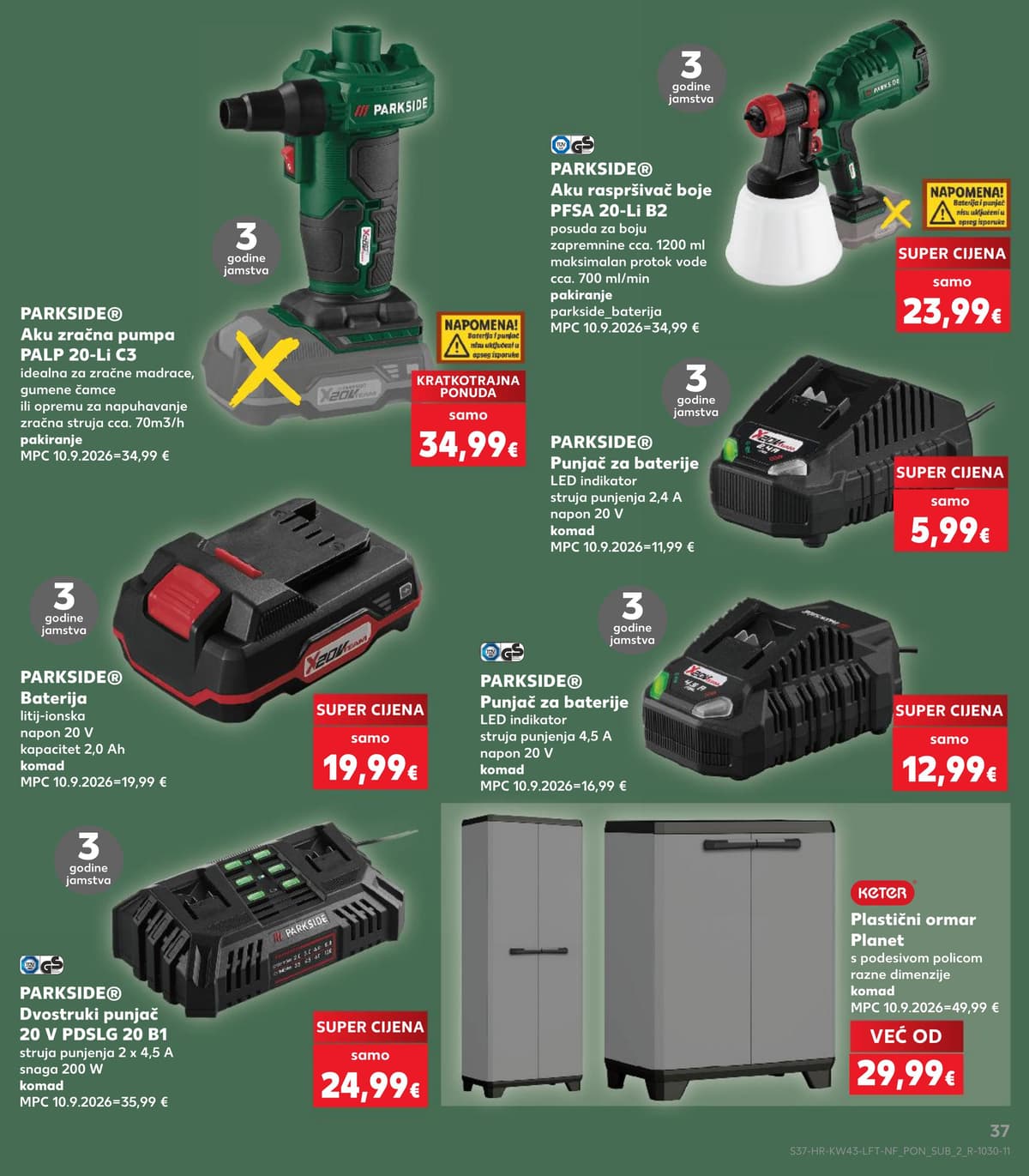 Stranica 37. Kaufland kataloga - Tjedna Akcija od 17.10.2026.