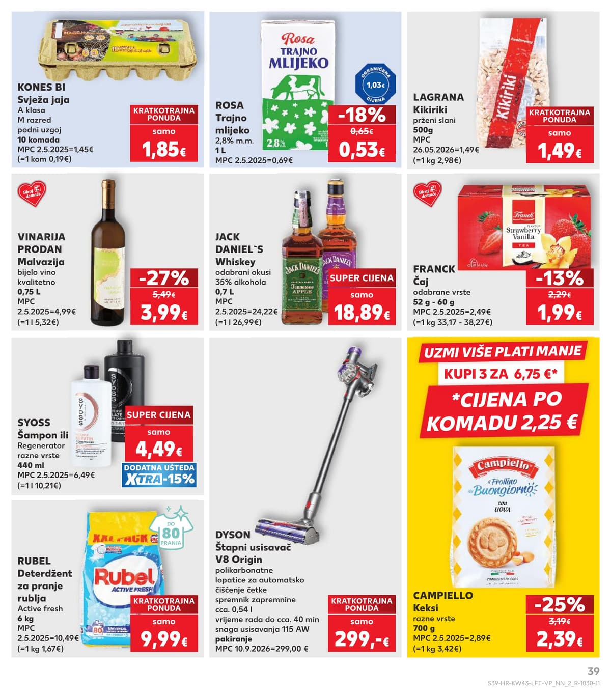 Stranica 39. Kaufland kataloga - Tjedna Akcija