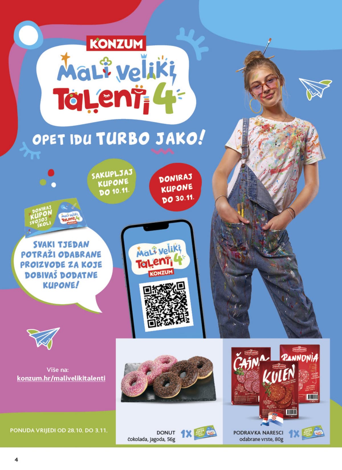 Stranica 4. Konzum kataloga - Tjedna Akcija od 24.10.2026.