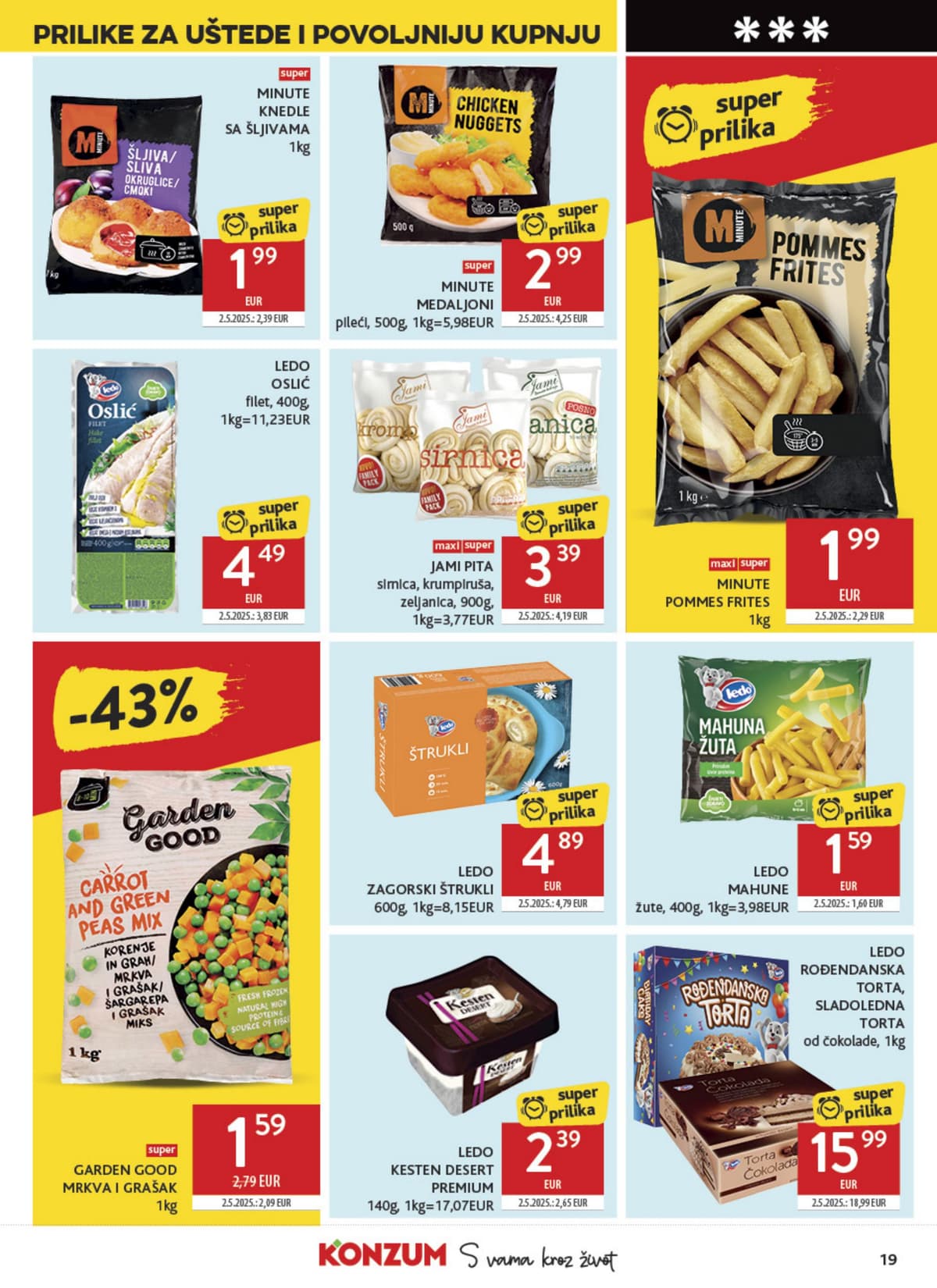 Stranica 19. Konzum kataloga - Tjedna Akcija od 24.10.2026.