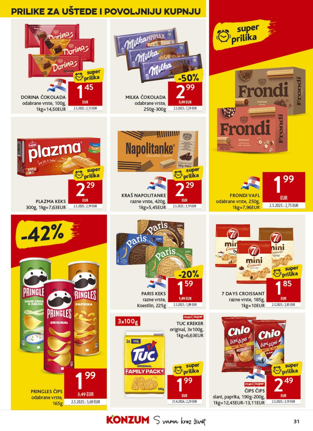 Stranica 31. Konzum kataloga - Tjedna Akcija