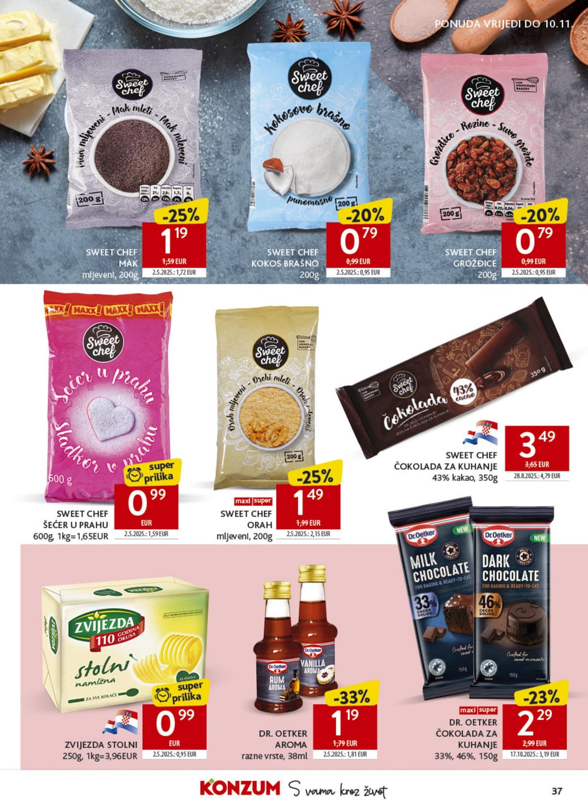 Stranica 37. Konzum kataloga - Tjedna Akcija od 24.10.2026.