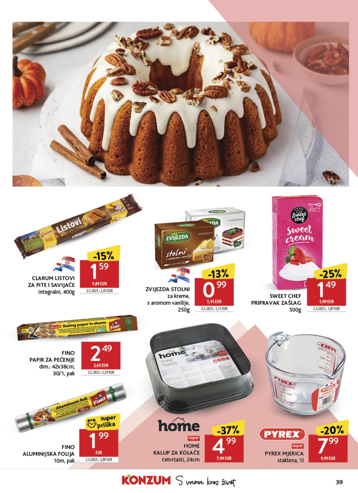Stranica 39. Konzum kataloga - Tjedna Akcija od 24.10.2026.