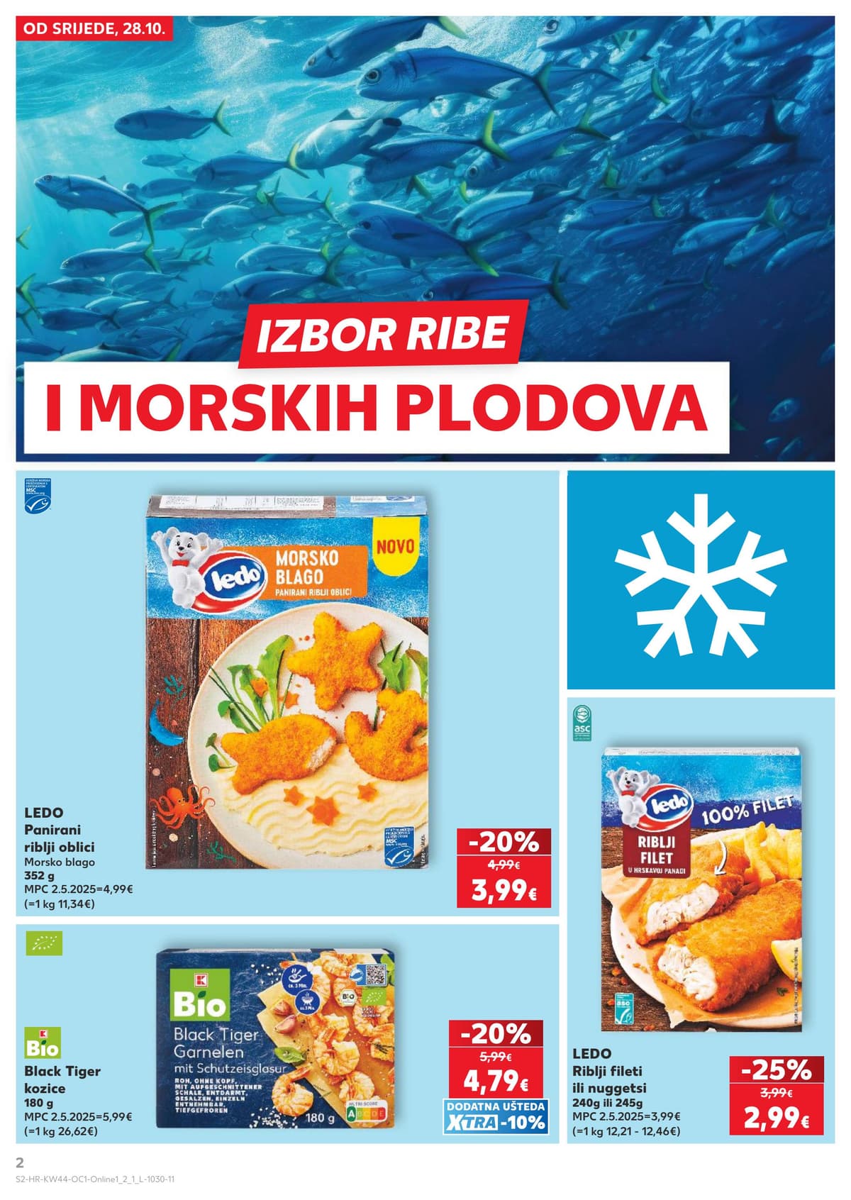 Stranica 2. Kaufland kataloga - Žestoka pića, riba, sve za njegu tijela od 24.10.2026.
