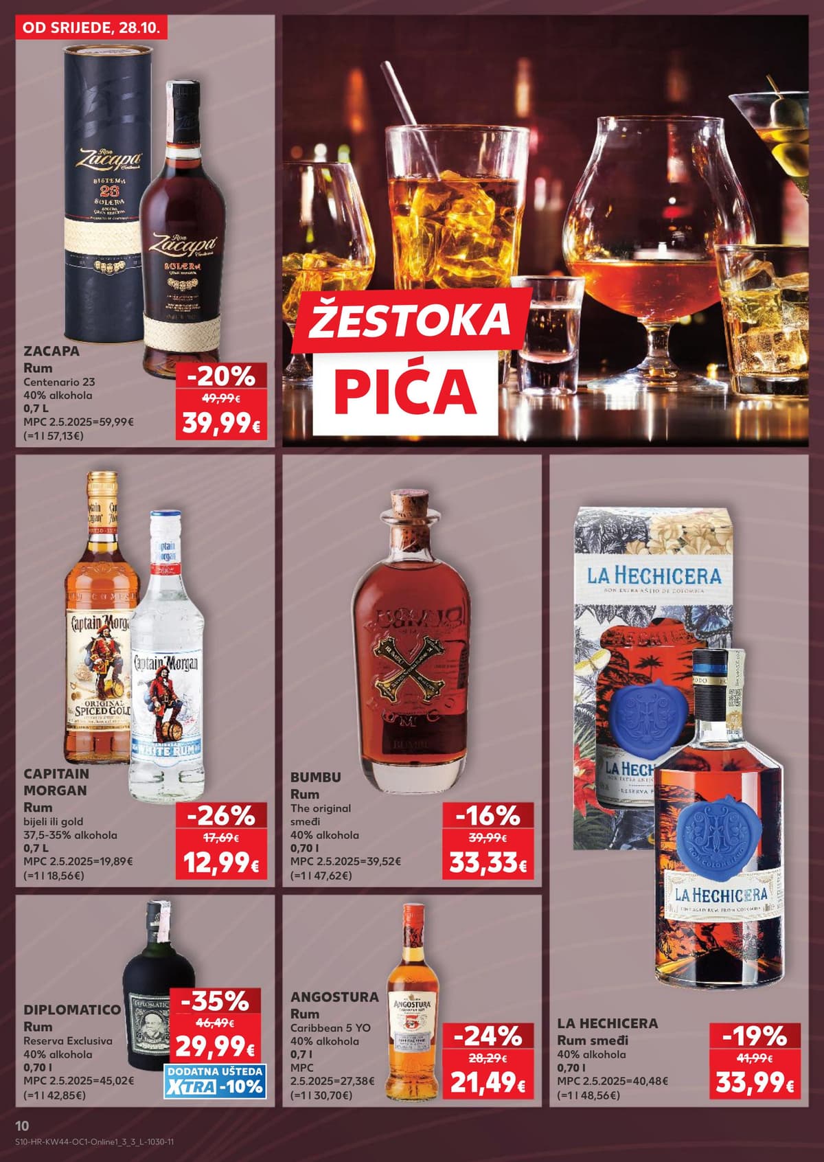 Stranica 10. Kaufland kataloga - Žestoka pića, riba, sve za njegu tijela