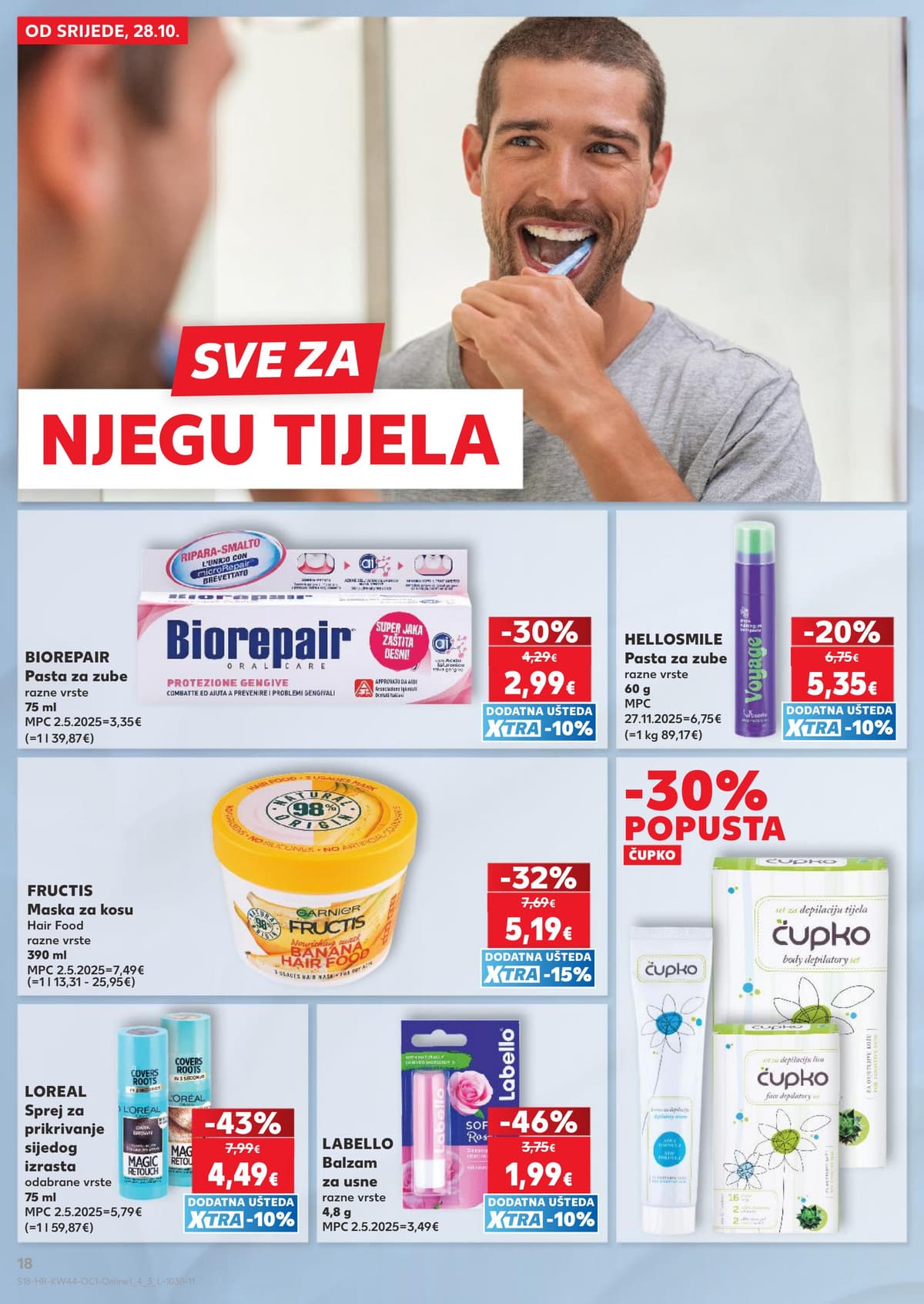 Stranica 18. Kaufland kataloga - Žestoka pića, riba, sve za njegu tijela