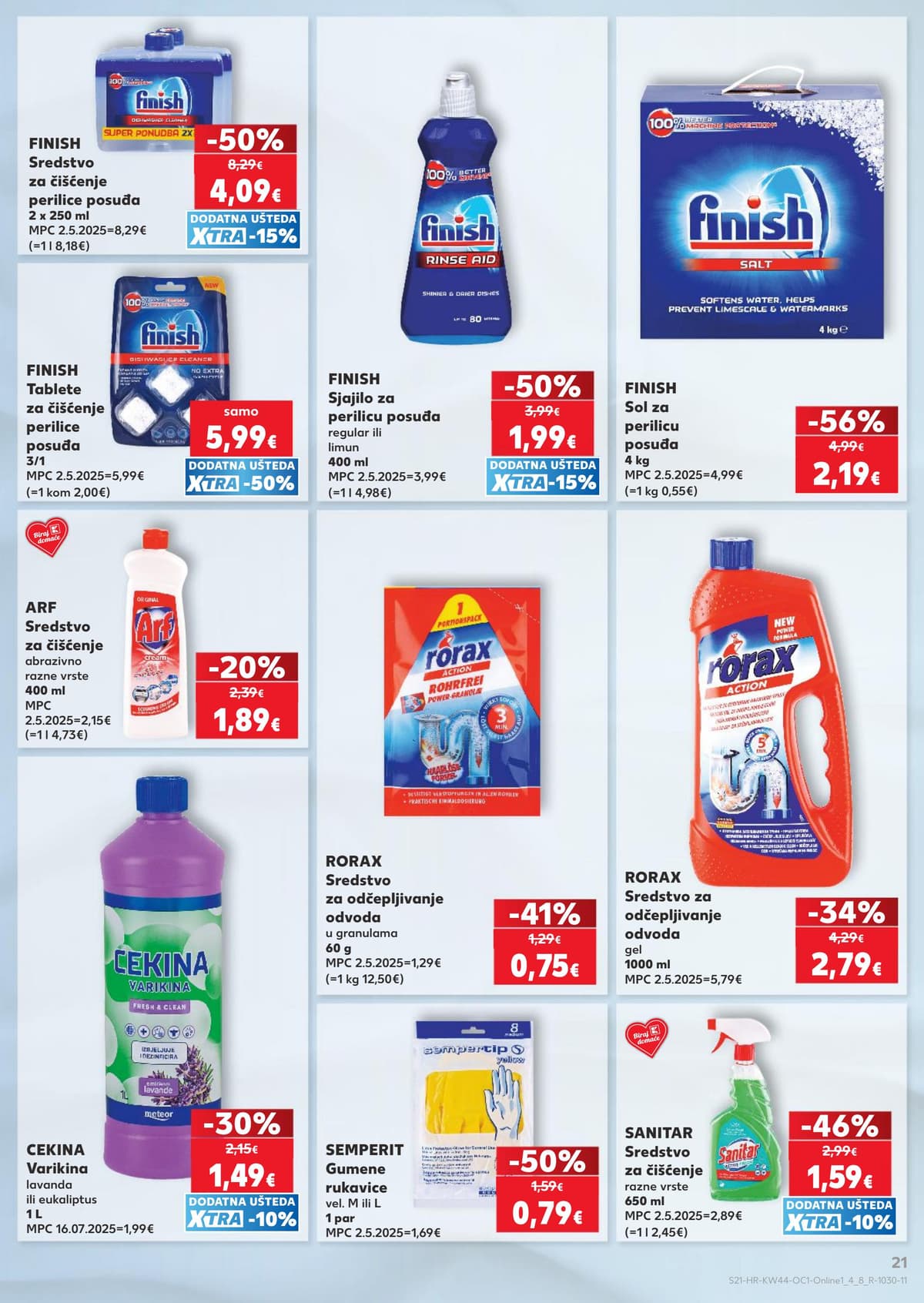 Stranica 21. Kaufland kataloga - Žestoka pića, riba, sve za njegu tijela