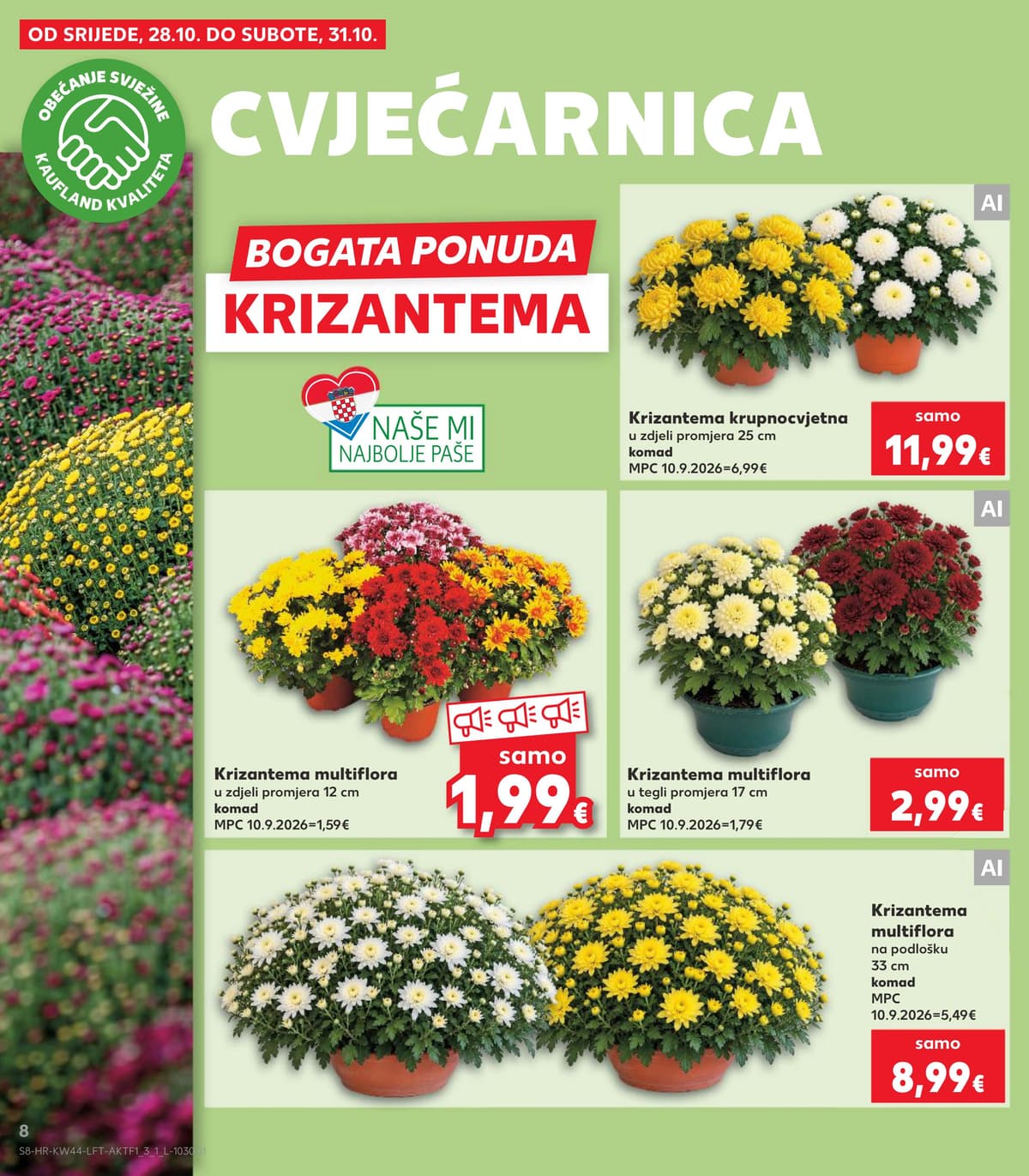 Stranica 8. Kaufland kataloga - Tjedna Akcija od 24.10.2026.
