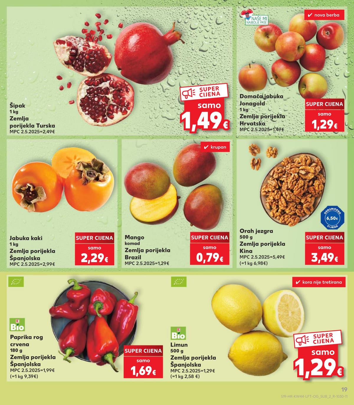 Stranica 19. Kaufland kataloga - Tjedna Akcija od 24.10.2026.