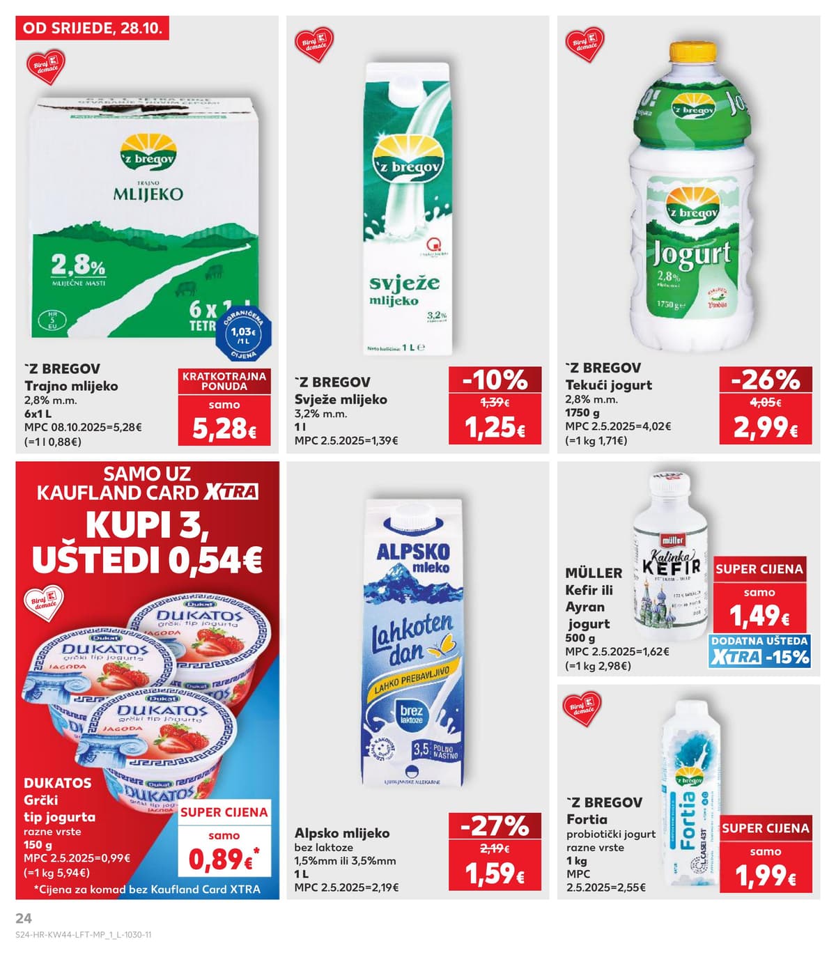 Stranica 24. Kaufland kataloga - Tjedna Akcija od 24.10.2026.